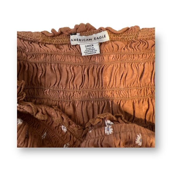 American Eagle Outfitters Floral Crop Tube Top Size Small - Picture 2 of 4